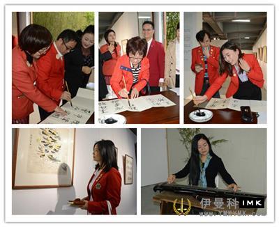 The first warm lion love style carnival of Shenzhen successfully held the painting and calligraphy exhibition news 图7张